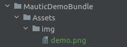mautic plugin asset directory