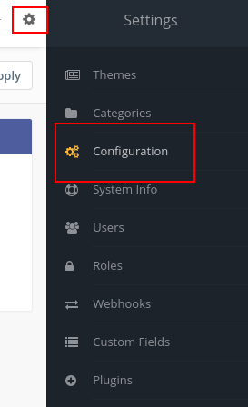 mautic settings configuration