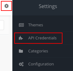 mautic settings api credentials