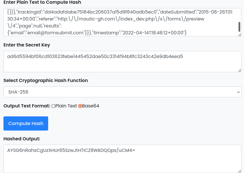 webhook data validation